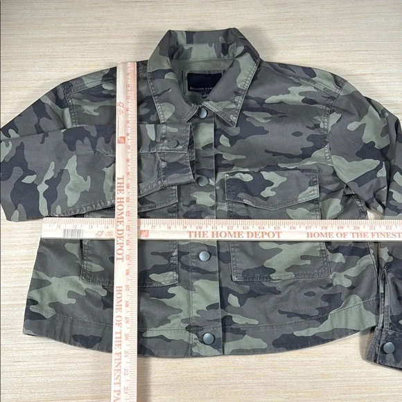 Banana‎ Republic Green Camouflage Jacket women’s Large - Picture 3 of 3